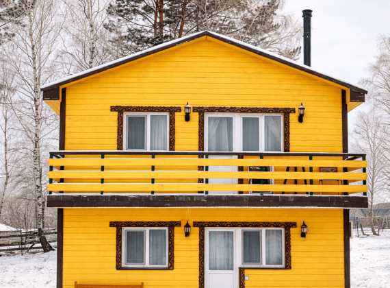 Апартаменты на 4-х гостей с выходом в сад