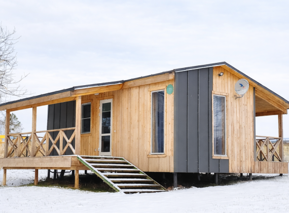 Лофт-дом на 4-х гостей с верандой и гриль-зоной №11