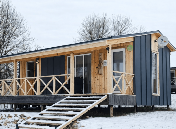 Лофт-дом на 4-х гостей с верандой и гриль-зоной №10