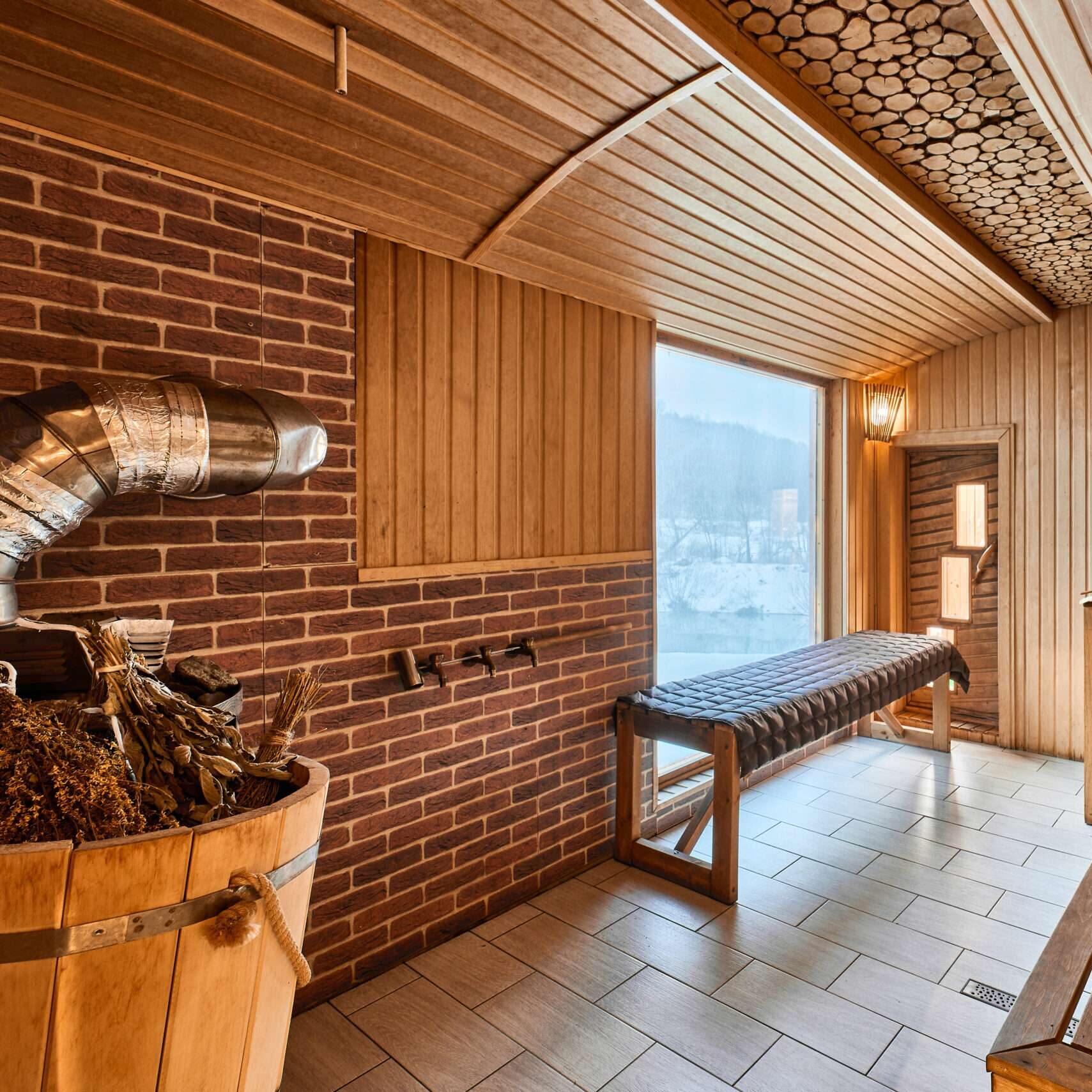 Баня с видом